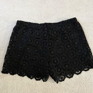 Crochet Eyelet short.